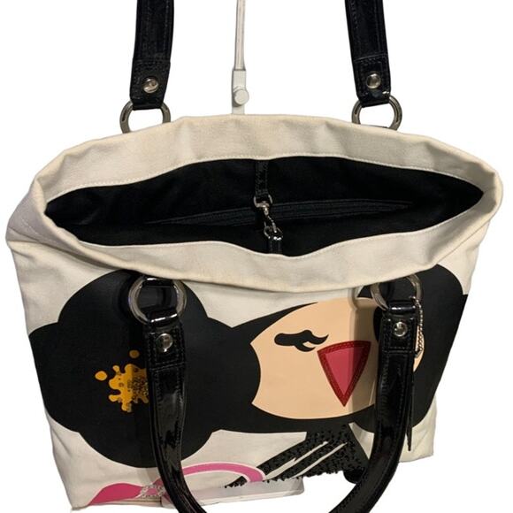 Coach Special Limited Edition Rare Poppy Pepper Slim Tote 2010 - Picture 6 of 11